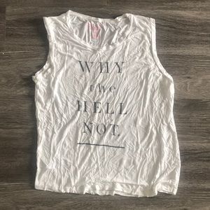 Rachel Roy Why The Hell Not Tank Top